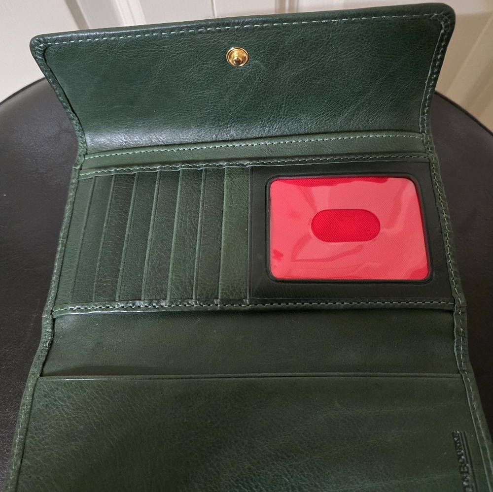 Dooney Florentine Continental Clutch/Color: Ivy - Picture 5 of 6
